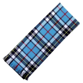 100% Wool Lochcarron Reiver Tartan Scarf, Made to Order in 500 Tartans