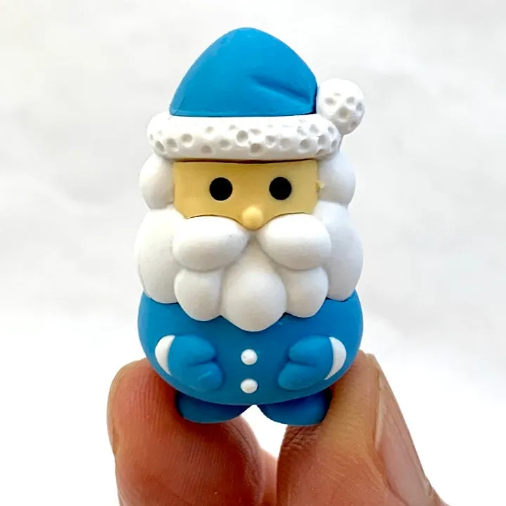 383041 IWAKO CHRISTMAS ERASER CARDS-SINGLE