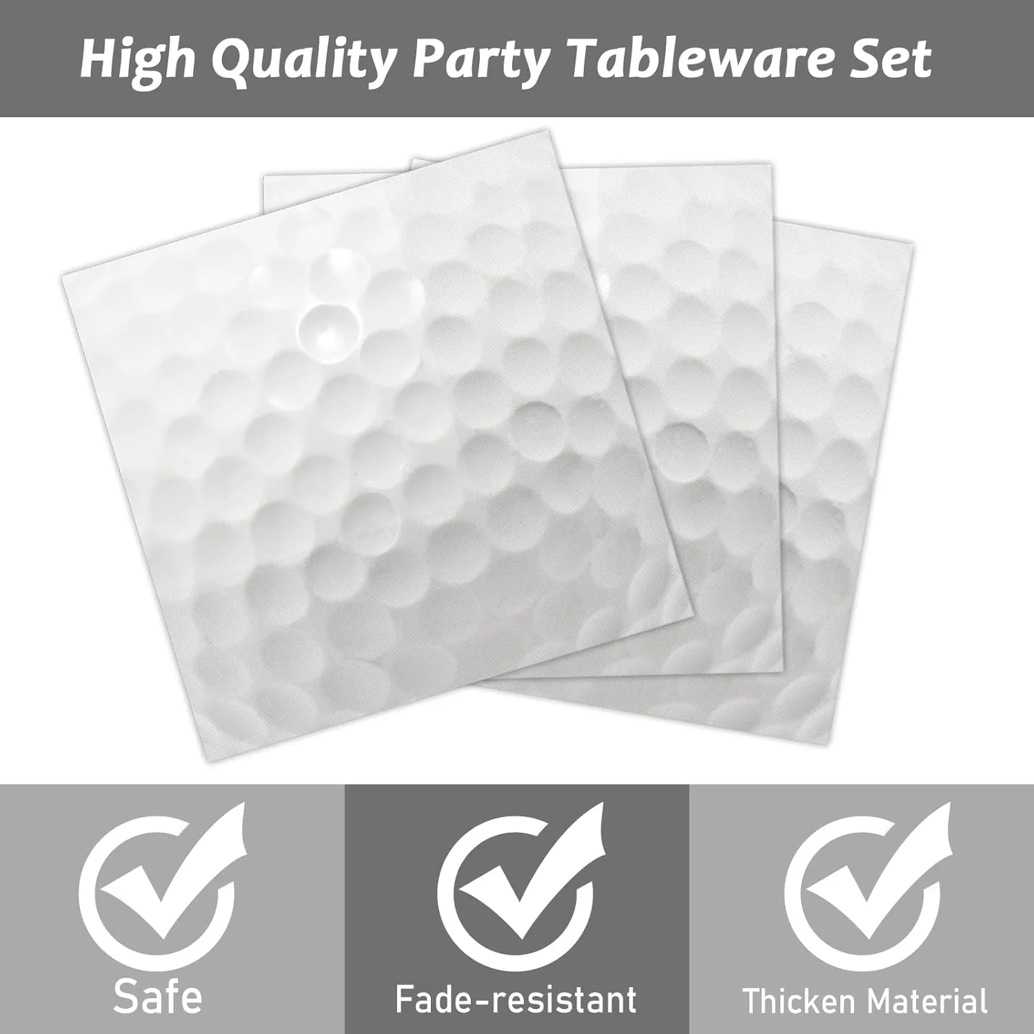 96 Pcs Golf Party Supplies Bundle Paper Plates Napkins Disposable Golf Ball Sports Party Birthday Decorations Favors For Kids Serves 24