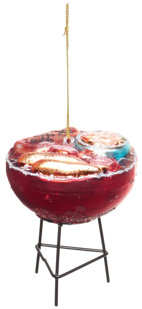 BBQ GRILL XMAS ORNAMENT