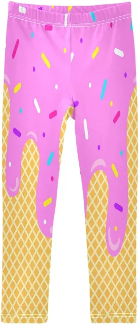 Boccsty Christmas Leggings Winter Kids Yoga Pants Dance Active Tights 4T-10T