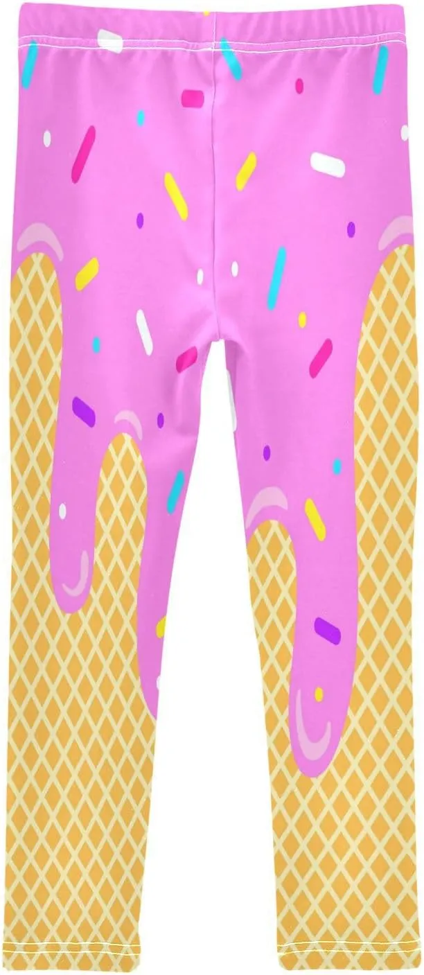 Boccsty Christmas Leggings Winter Kids Yoga Pants Dance Active Tights 4T-10T