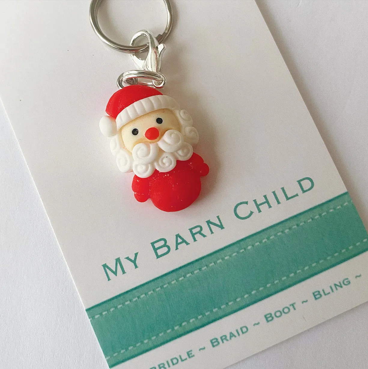 🎅🏻🎄Bridle Charm: Christmas - Santa 🎁 NEW