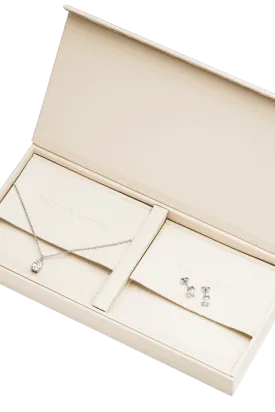 Brilliant Oval Gift Box Silver