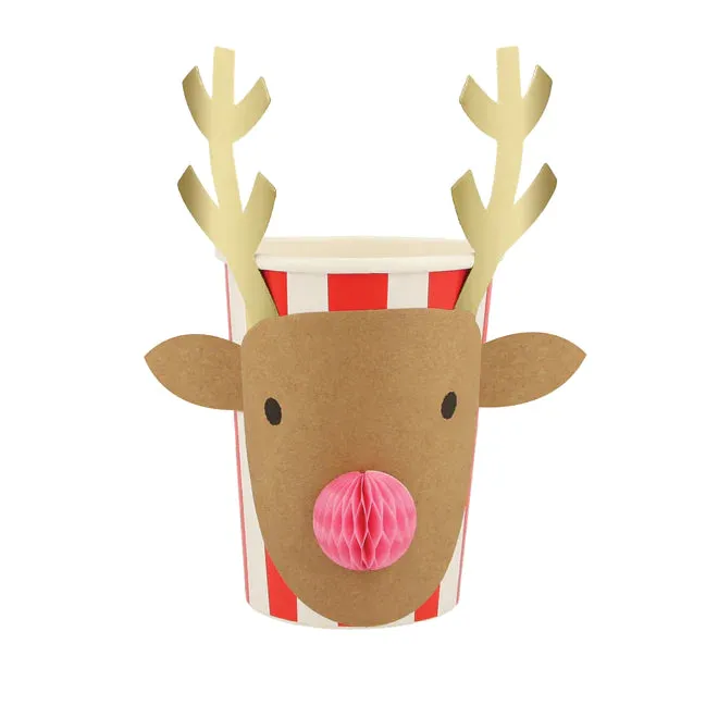 Christmas Honeycomb Cups
