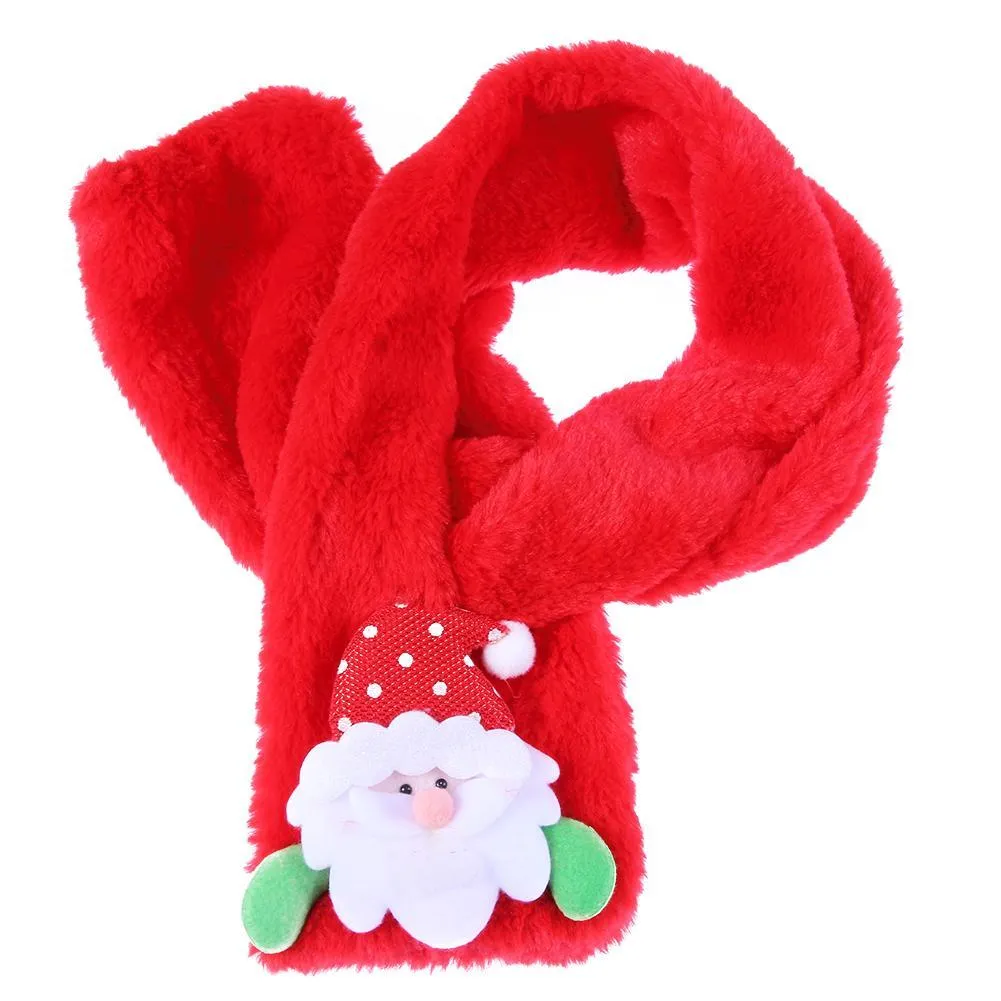 Christmas Santa Claus Scarf Costume Decorations Santa Claus Ornament