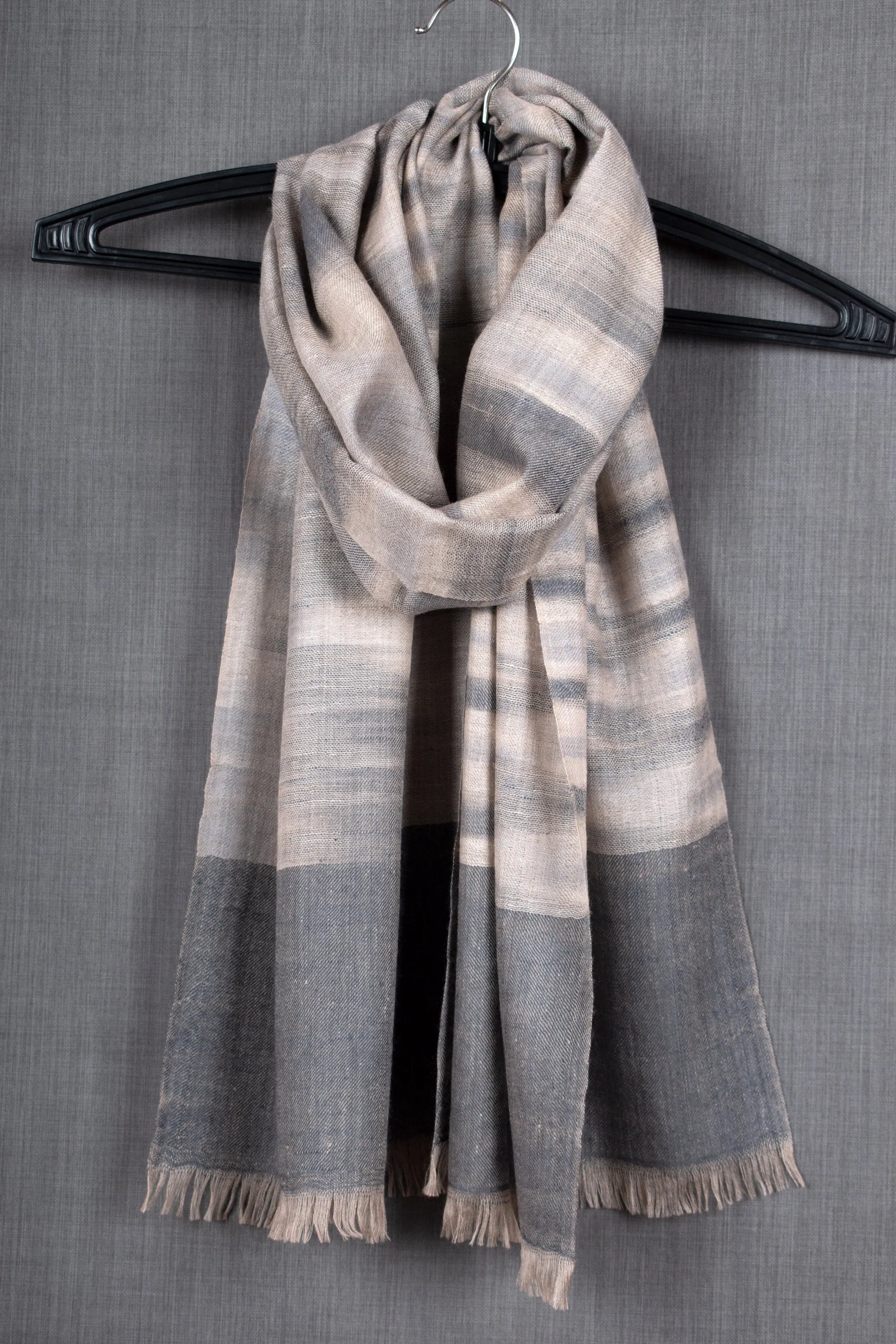 Karsaz Mini Scarf Collection 4 of 12, Pure Pashmina Wrap, Kashmiri Muffler, Special Gifting, 17x70"