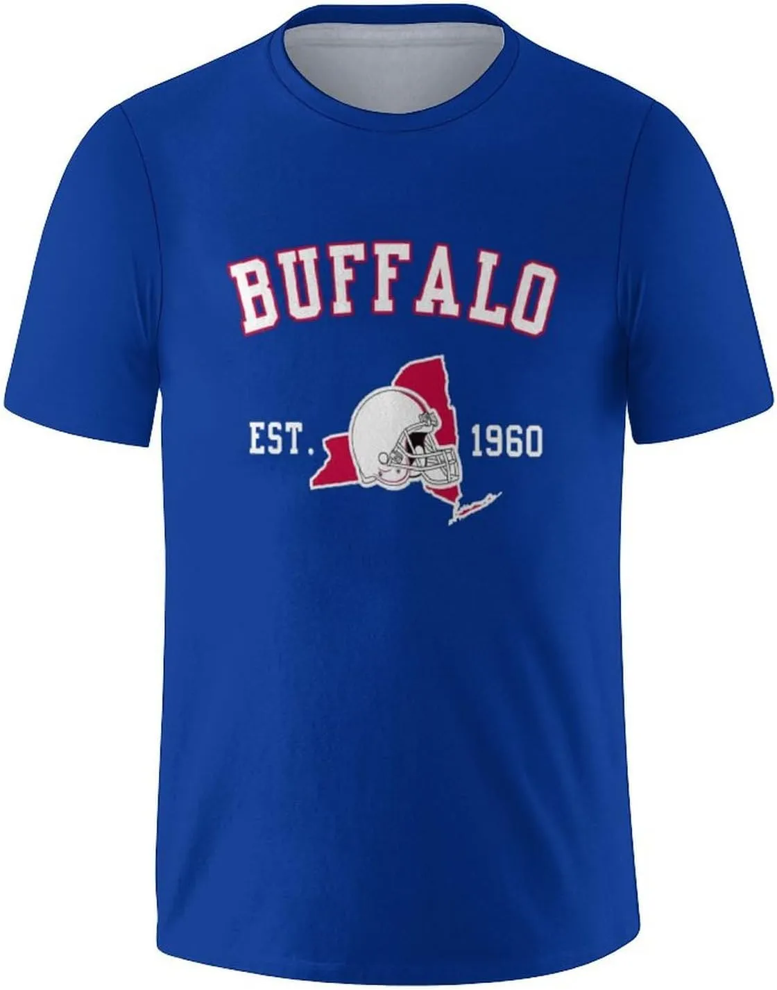 Men's Football Shirts Short Sleeve City Map Helmet T-Shirt Team Color Game Day Apparel Fans Gift S-2XL