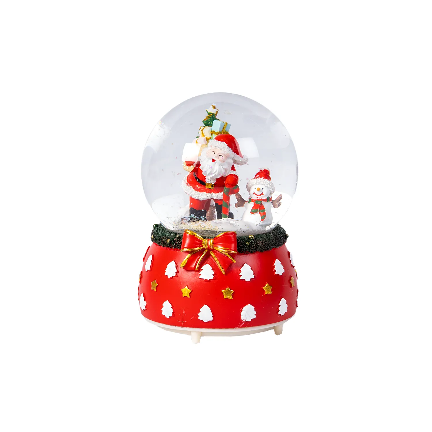 Musical Christmas Snow Globe - 15 cm