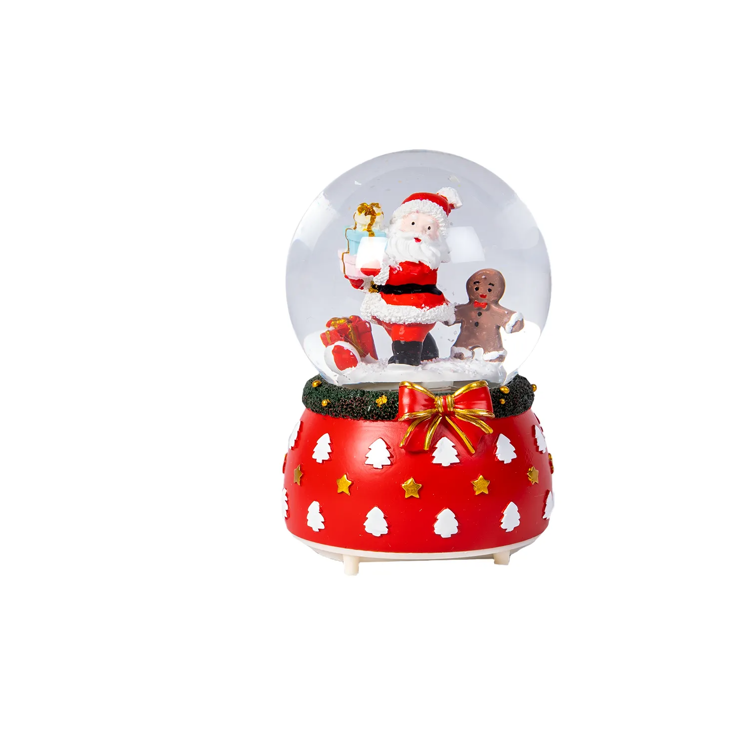 Musical Christmas Snow Globe - 15 cm