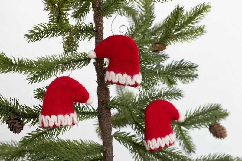 Santa Claus Hat Christmas Tree Ornaments
