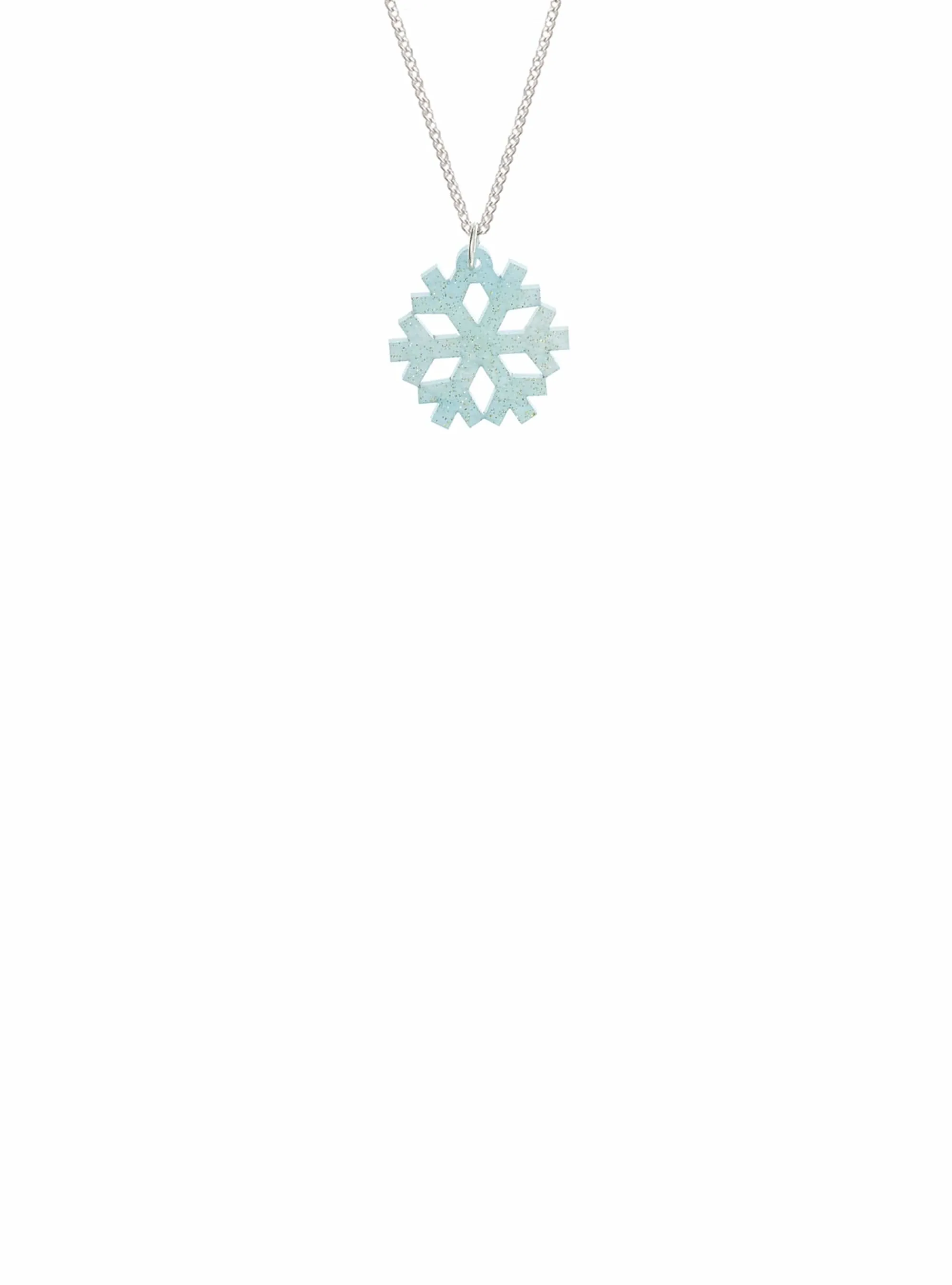 Snowflake Shimmer Pendant