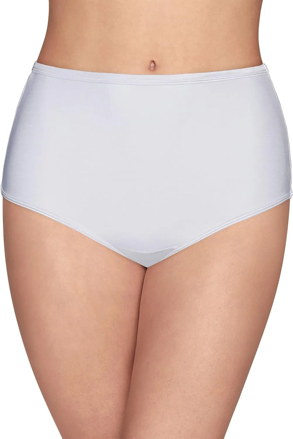 Vanity Fair Women's Illumination Brief Panties, Silky Stretch & Satin Trim